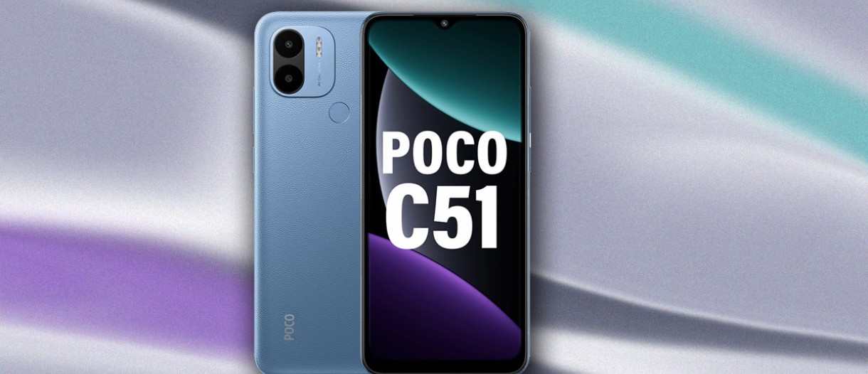 Poco C51 Launched In India Features Helio G36 SoC 6 52 Inch Display