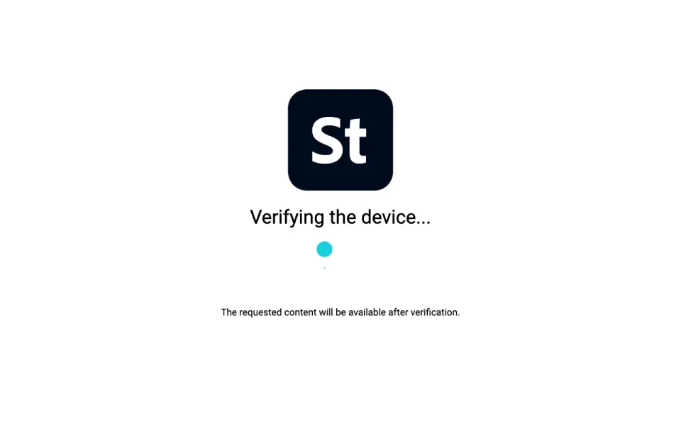 Adobe Stock's website