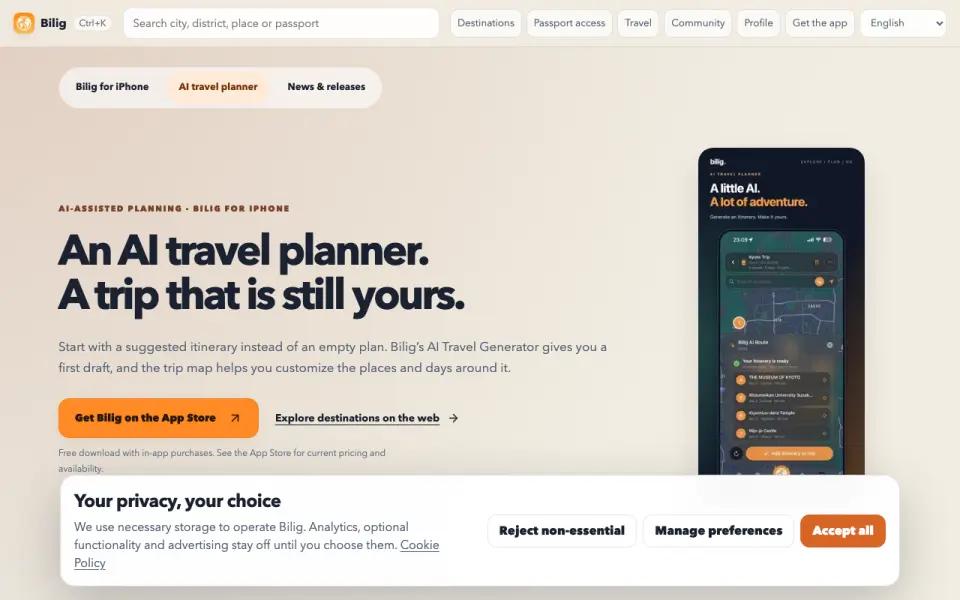Bilig's website