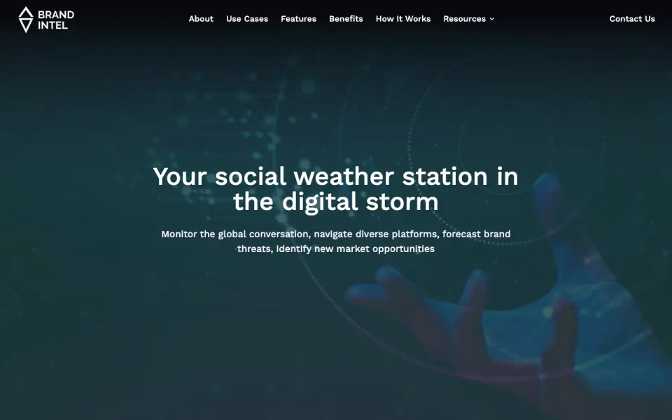 Brand Intel's website