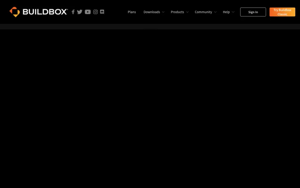 Buildbox's website