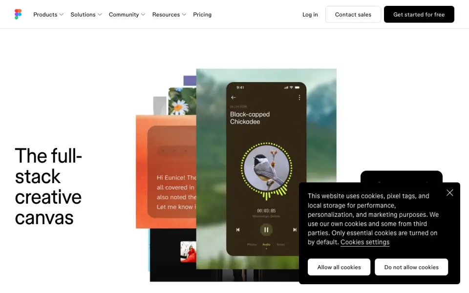 Figma Buzz's website