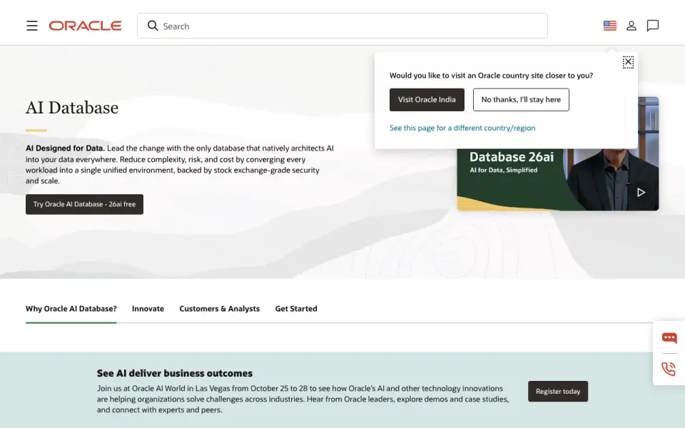 Oracle Code Assist's website