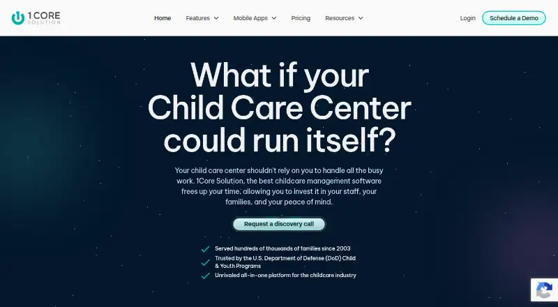 1Core's website