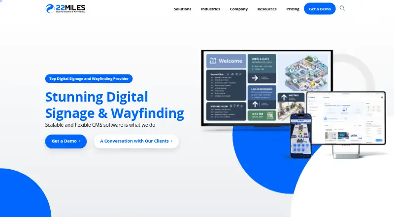 22Miles's website