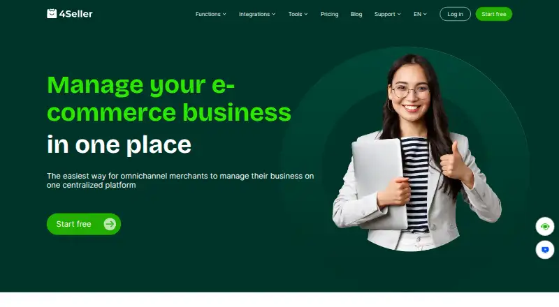 4Seller's website