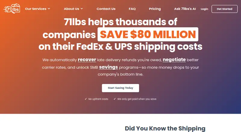 The 71lbs homepage