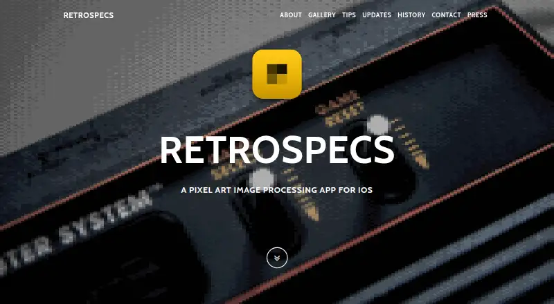 Retrospecs's website