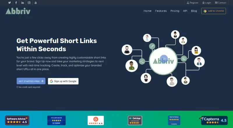 Abbriv's website