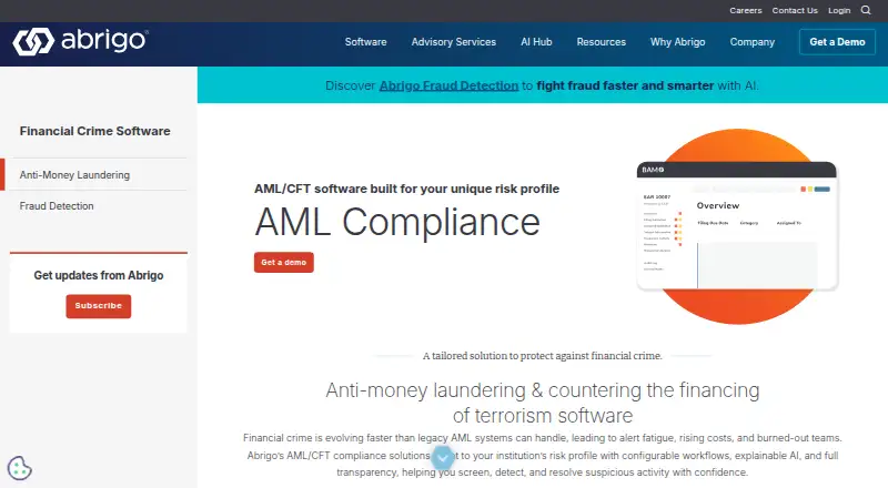 Abrigo BAM+'s website
