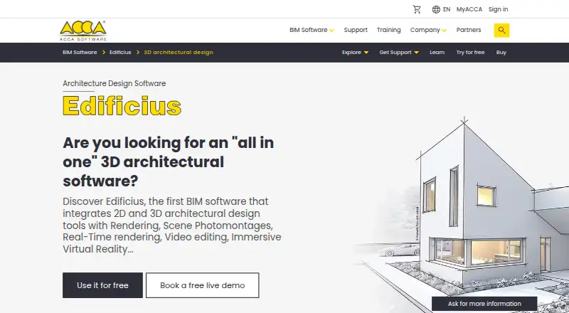 Edificius's website