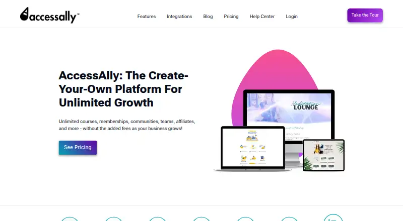AccessAlly's website