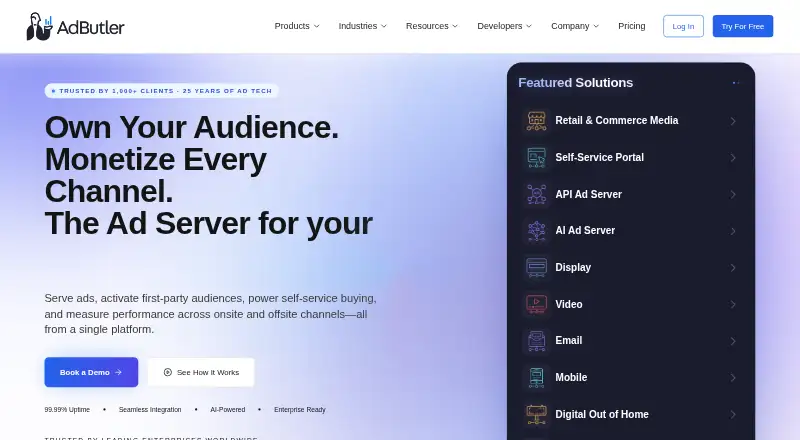 AdButler's website