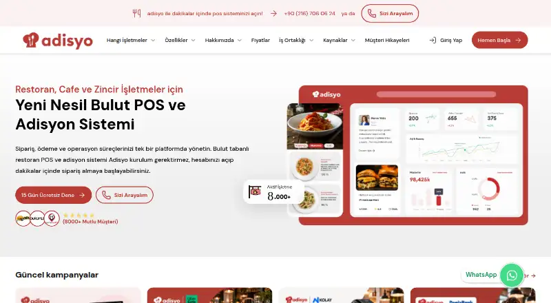 Adisyo's website