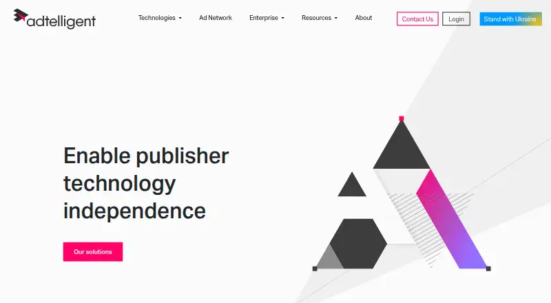 Adtelligent's website