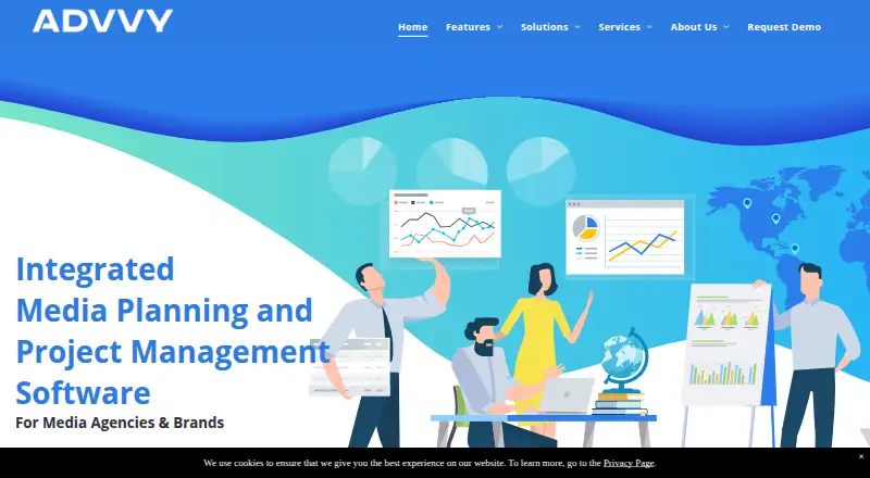 Advvy's website