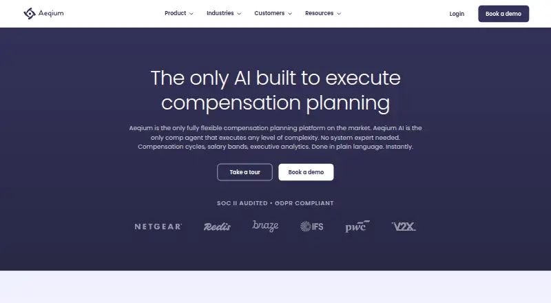 The Aeqium homepage