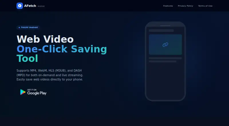 AFetch's website