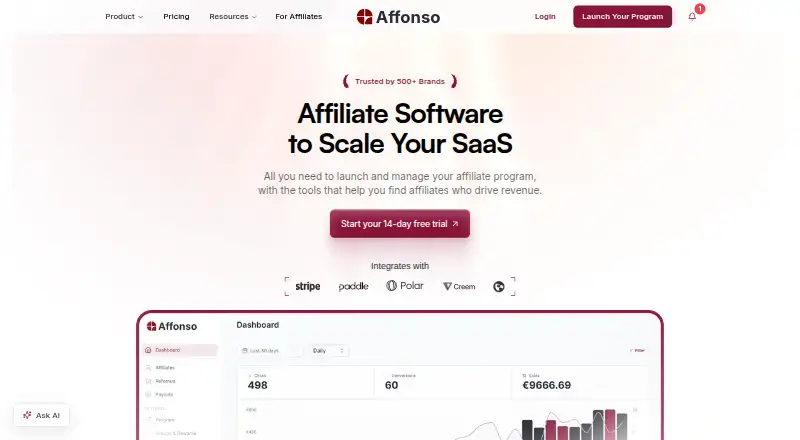 The Affonso homepage