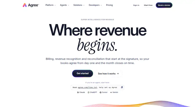 Agree.com's website