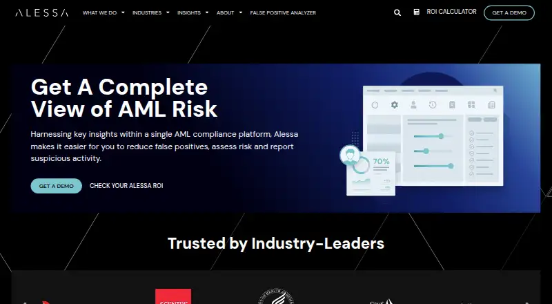 The Alessa Case Management homepage
