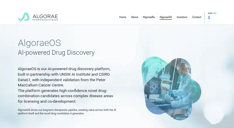 AlgoraeOS's website