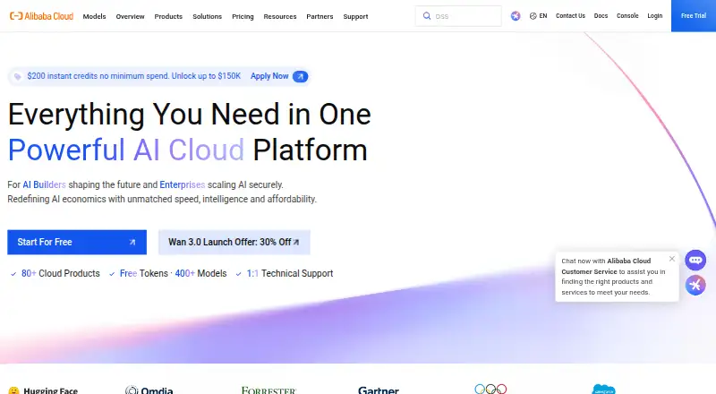 Alibaba Cloud Backup's website