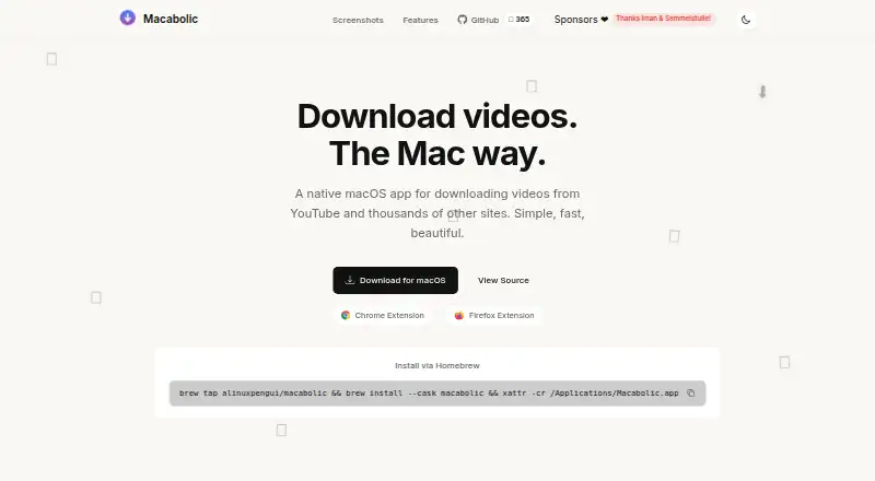 Macabolic's website