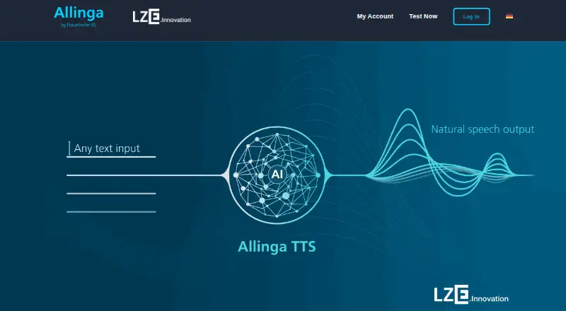 The Allinga TTS homepage