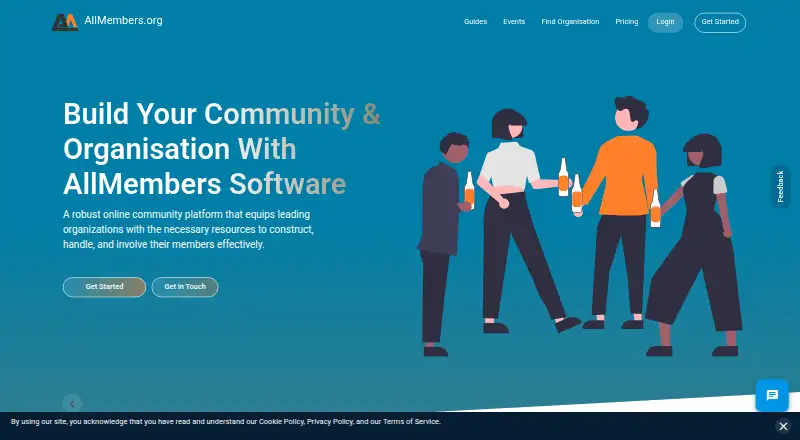 AllMembers's website