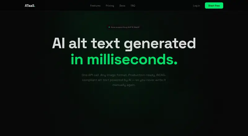 ATaaS's website
