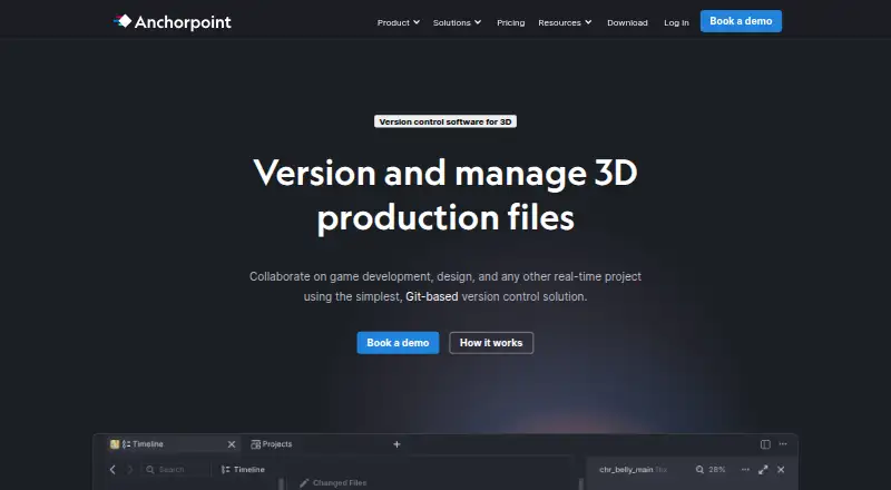 Anchorpoint's website