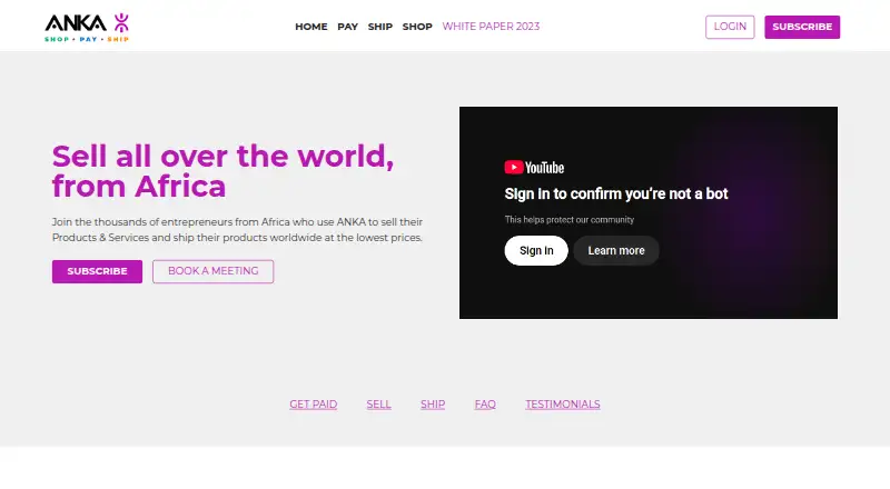 The ANKA homepage