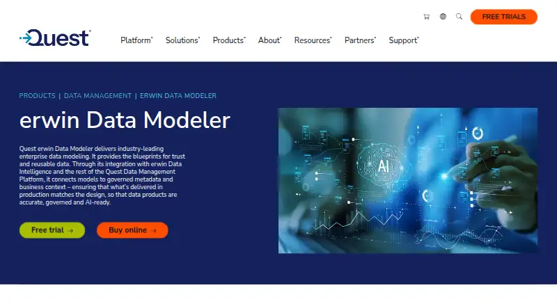 ApexSQL Model's website