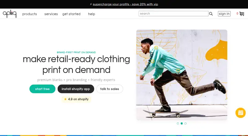 Apliiq's website