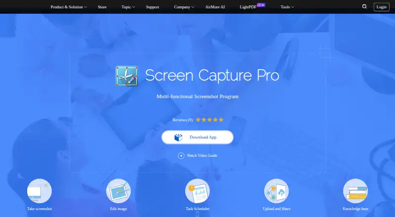 Apowersoft Screen Capture Pro's website