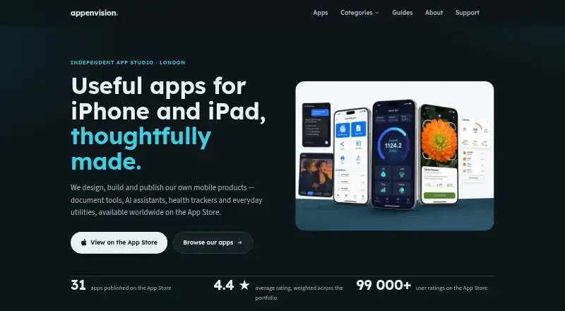 Speed Test & Wifi Analyzer +'s website