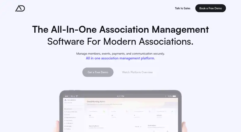 AssociationOS's website
