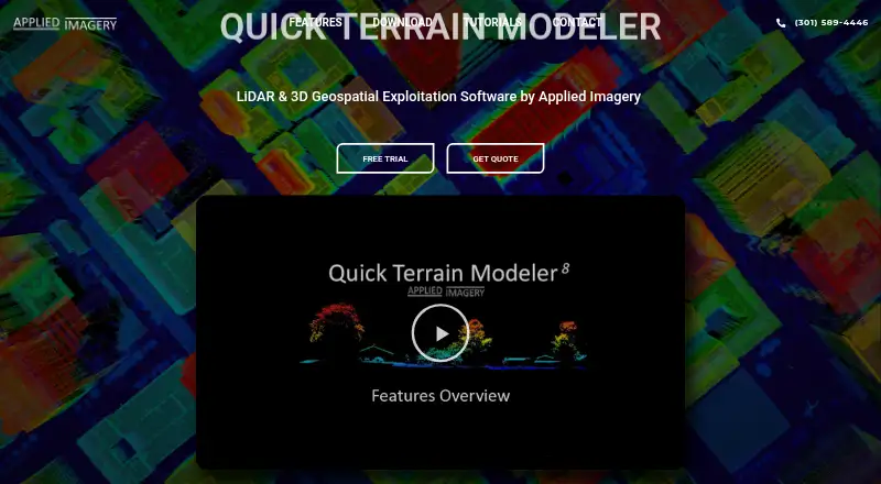 Quick Terrain Modeler's website