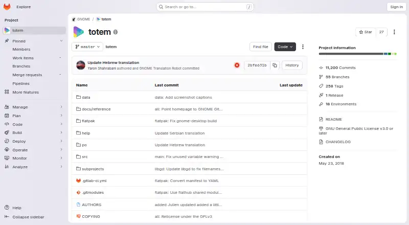Totem's website