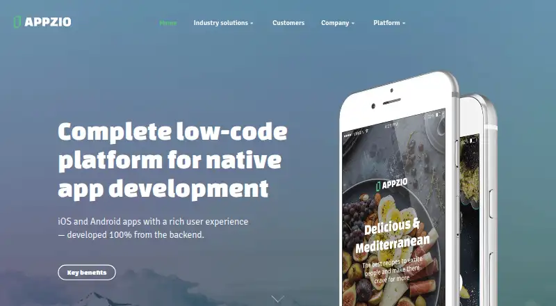 Appzio's website