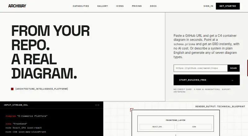 Archway's website