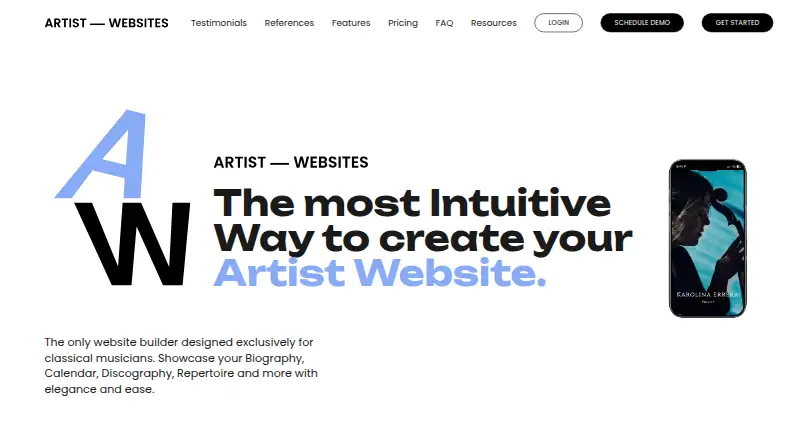 Artist Websites's website