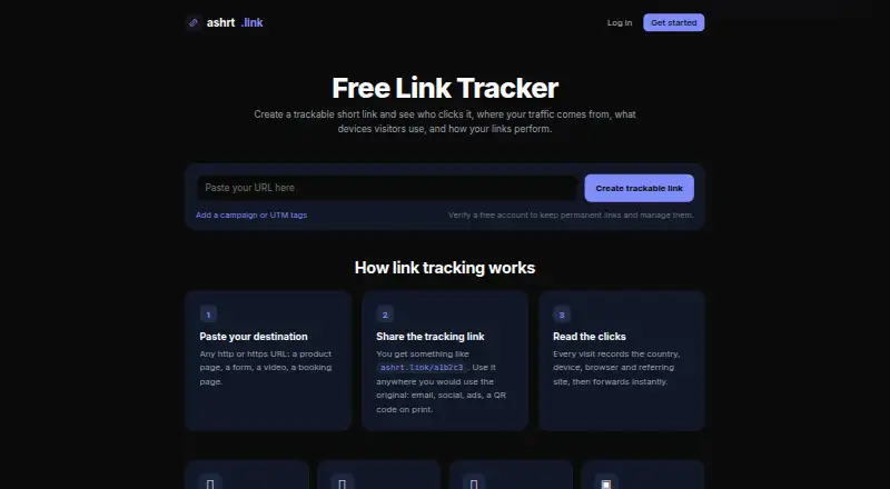 ashrt.link's website