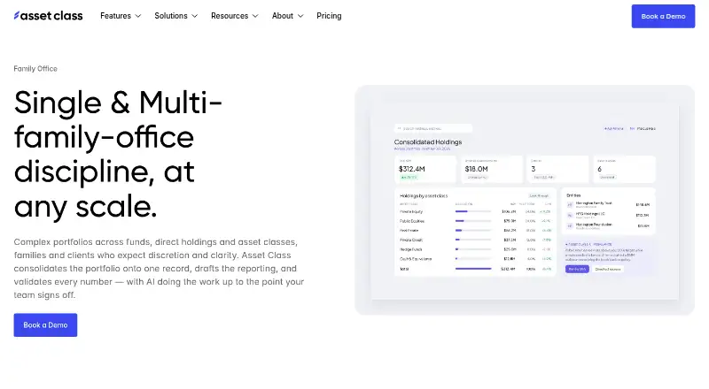 Asset Class's website