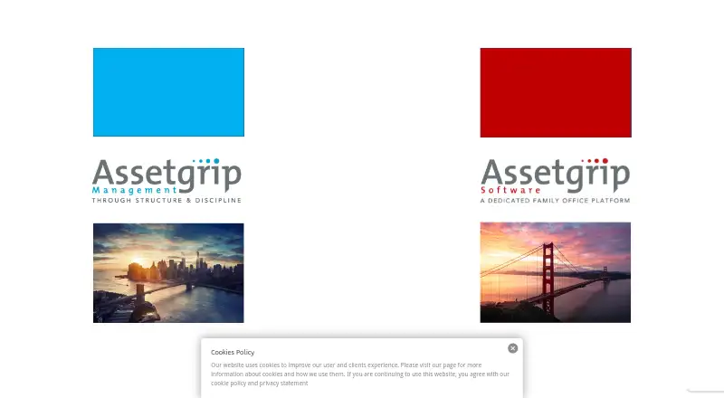 Assetgrip's website