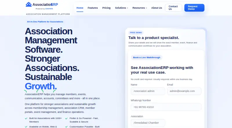 AssociationERP's website