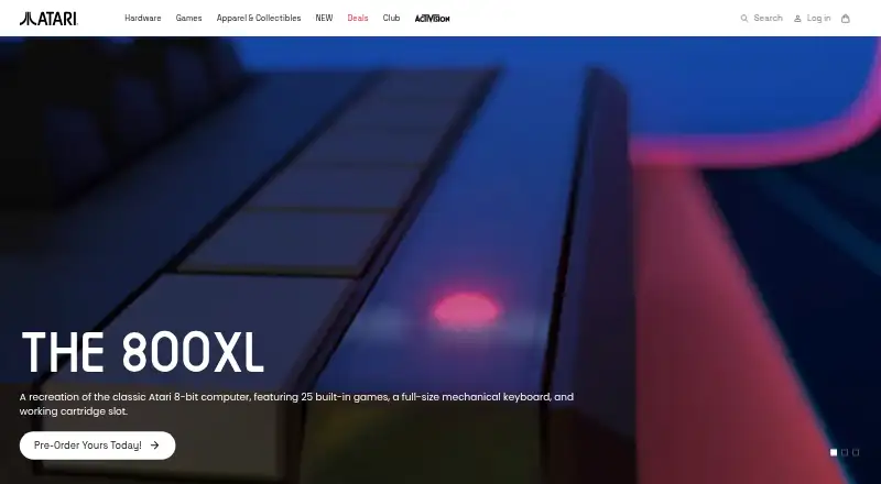 Hydro Thunder's website