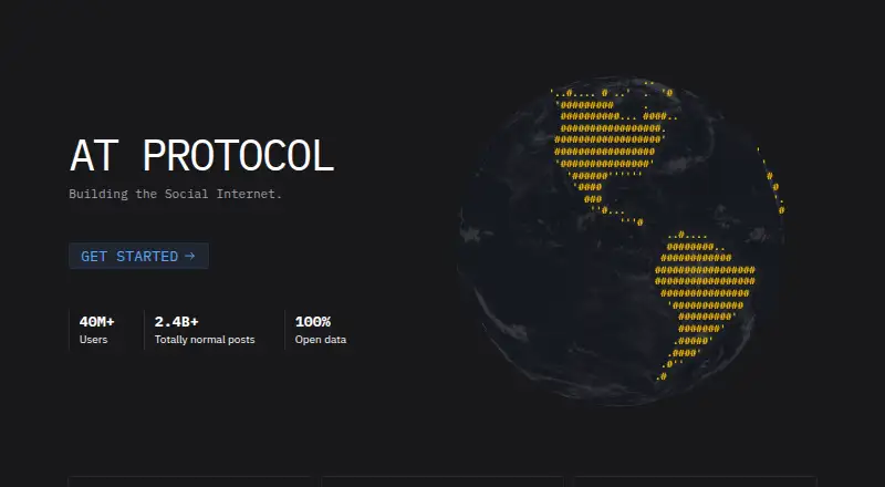 AT Protocol's website