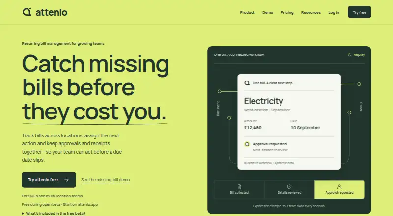 attenlo's website